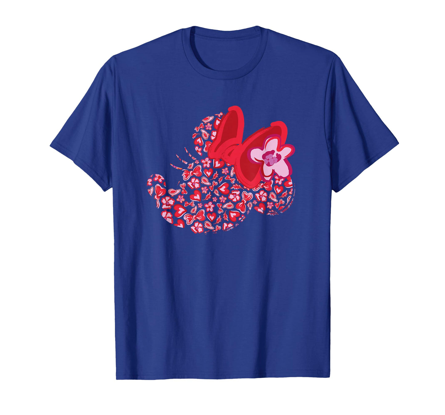 Disney Minnie Mouse Breast Cancer Awareness Silhouette T-Shirt