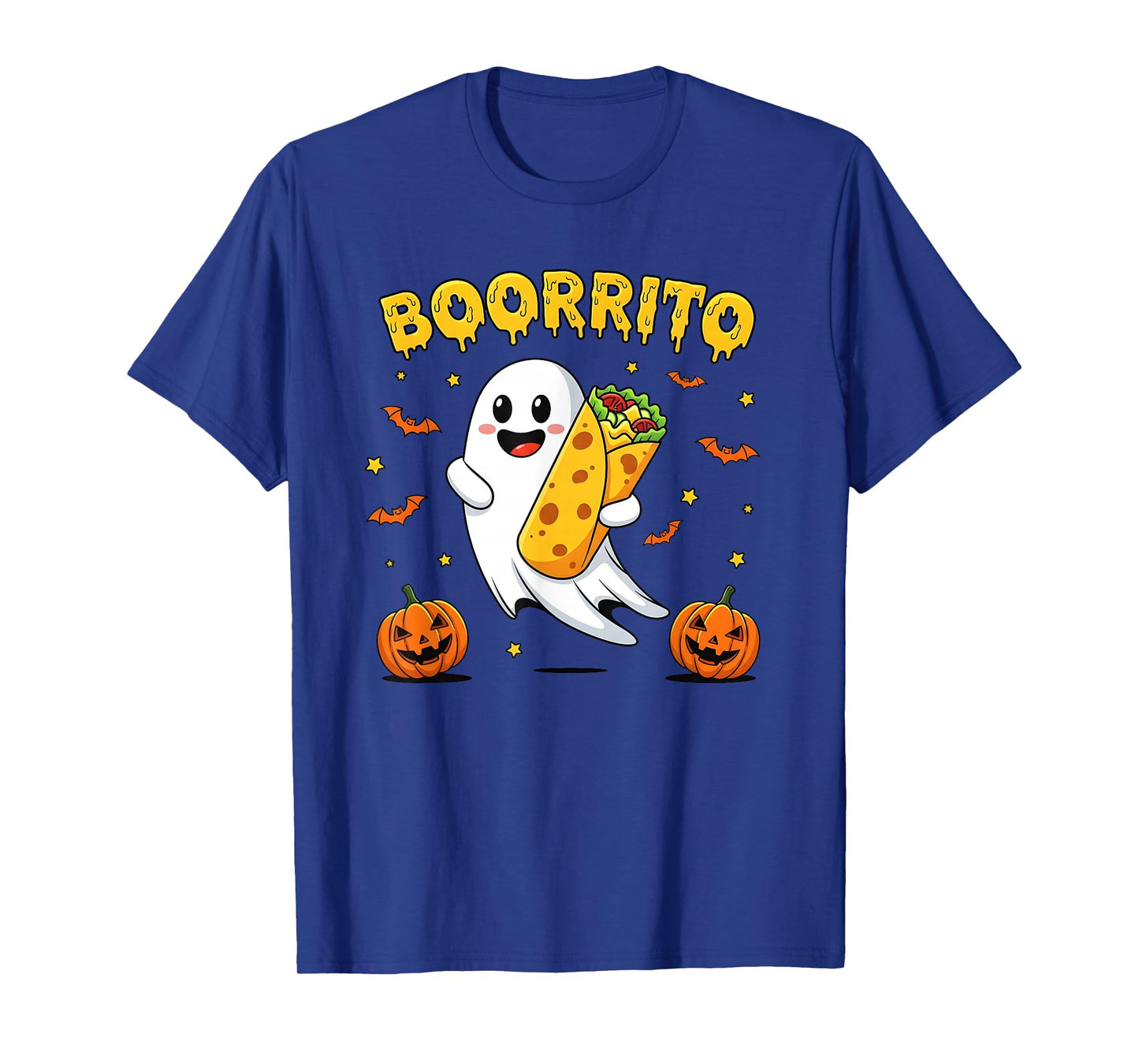 Spooky Ghost Burrito Costume Halloween T-Shirt