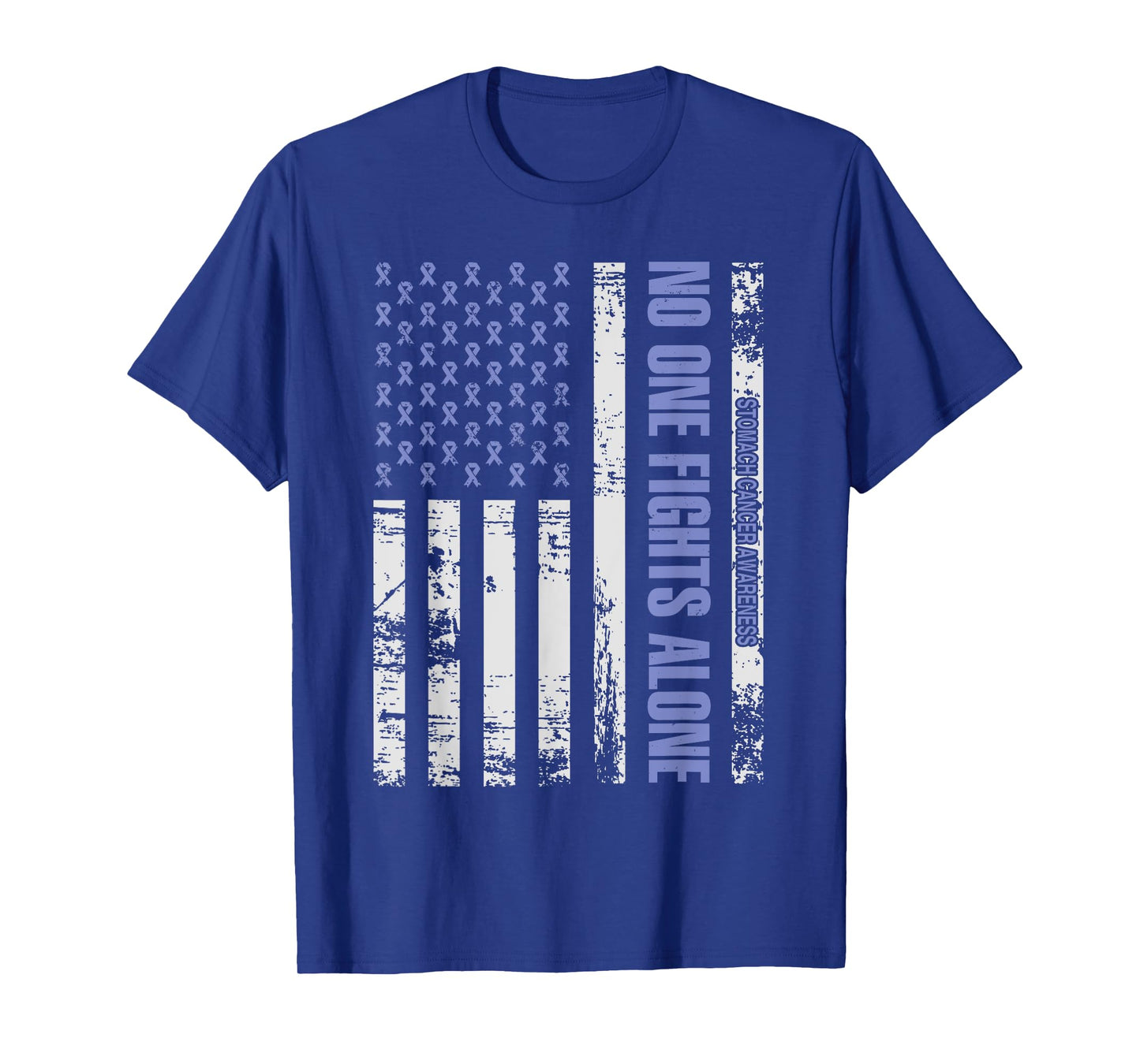 No one Fights alone Stomach Cancer awareness Shirt T-Shirt