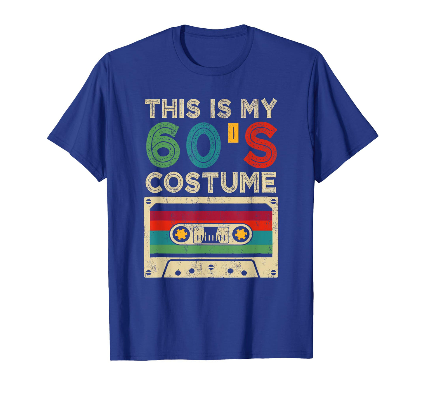 This Is My 60's Costume Funny Halloween 1960s Party Retro T-Shirt