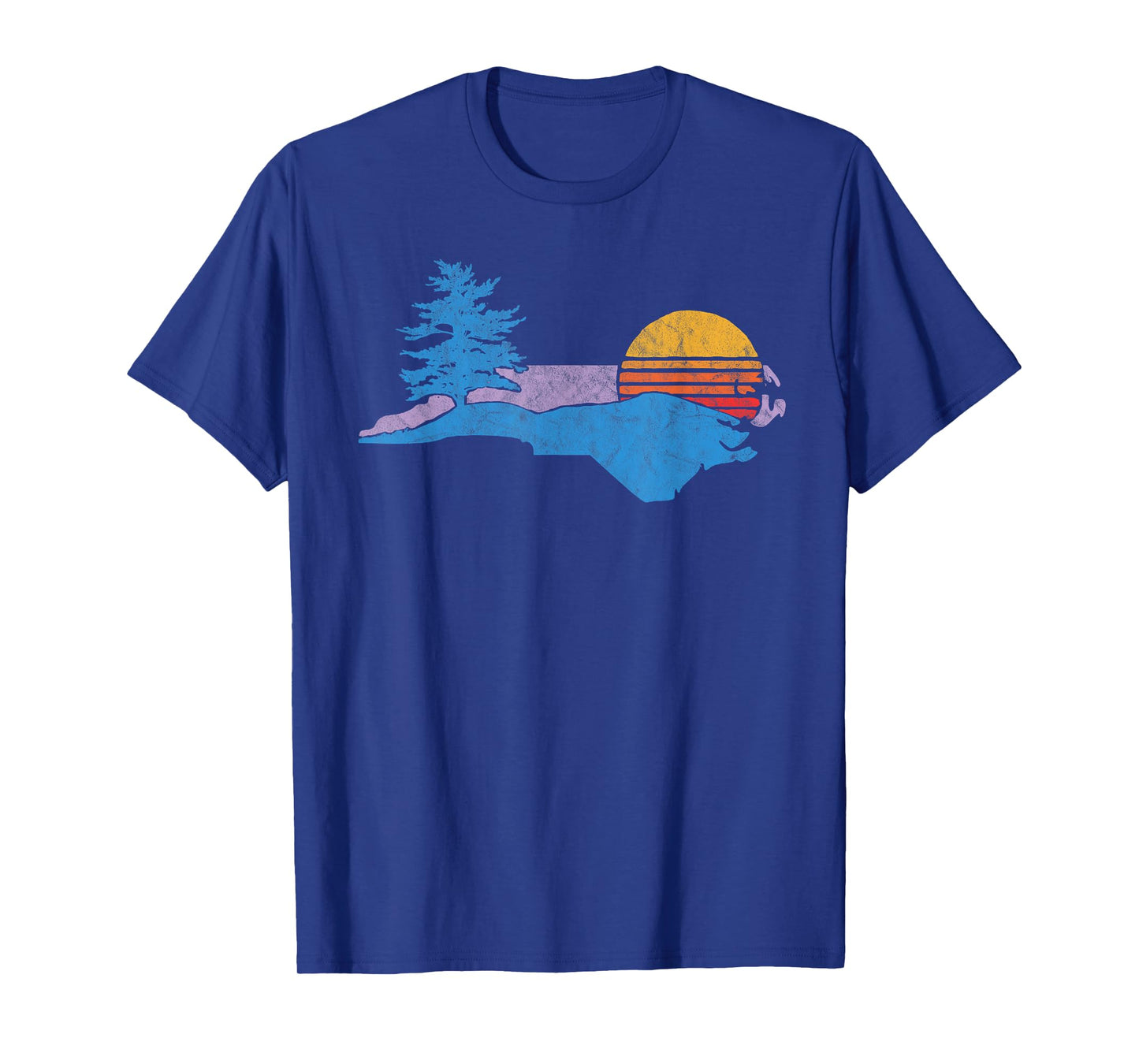 North Carolina Smokey Mountains Vintage Blue Ridge T-Shirt T-Shirt