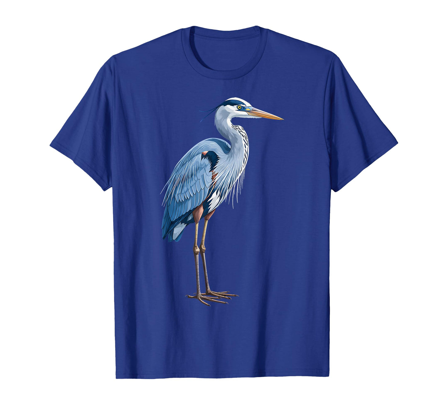 Elegant Blue Heron Birdwatchers T-Shirt