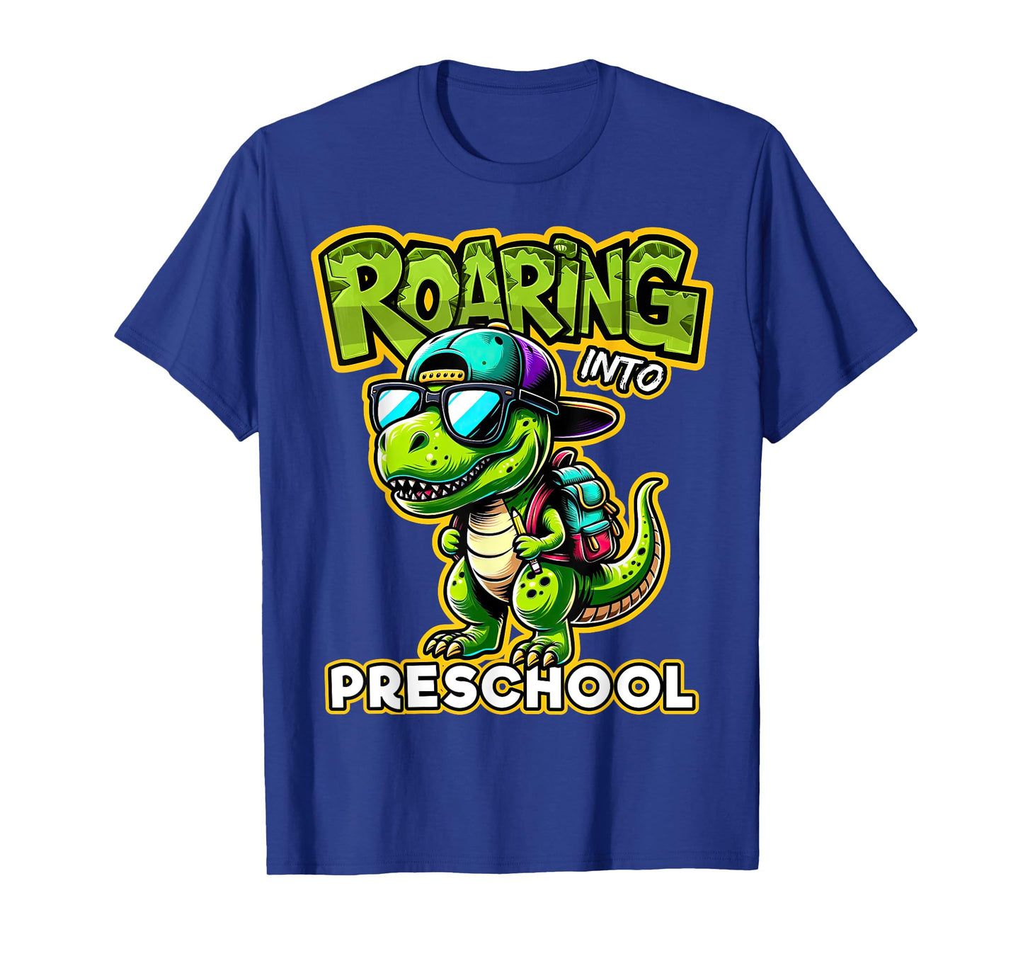 Back to School Preschool Dinosaur First Day of School Boy T-Shirt
