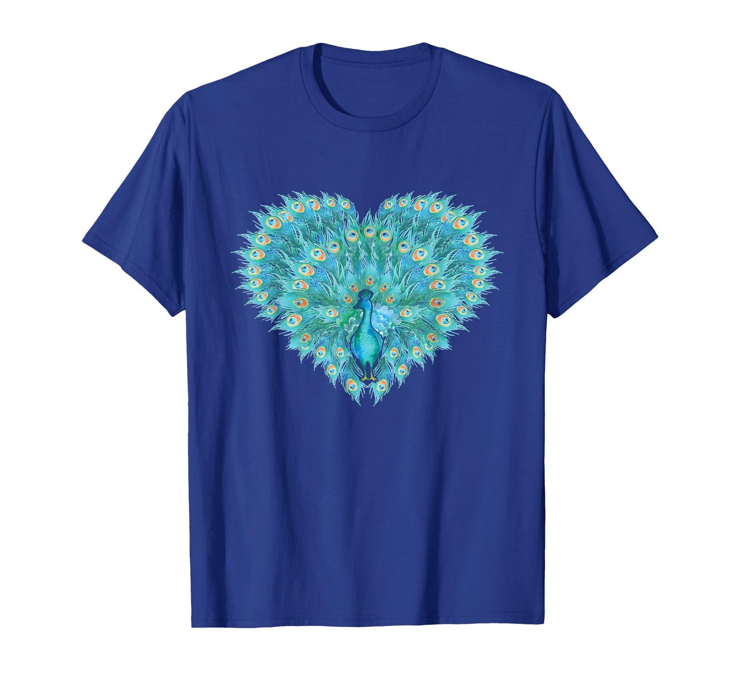 Decorative Peacock - Zookeeper Ornithologist Animal Lover T-Shirt
