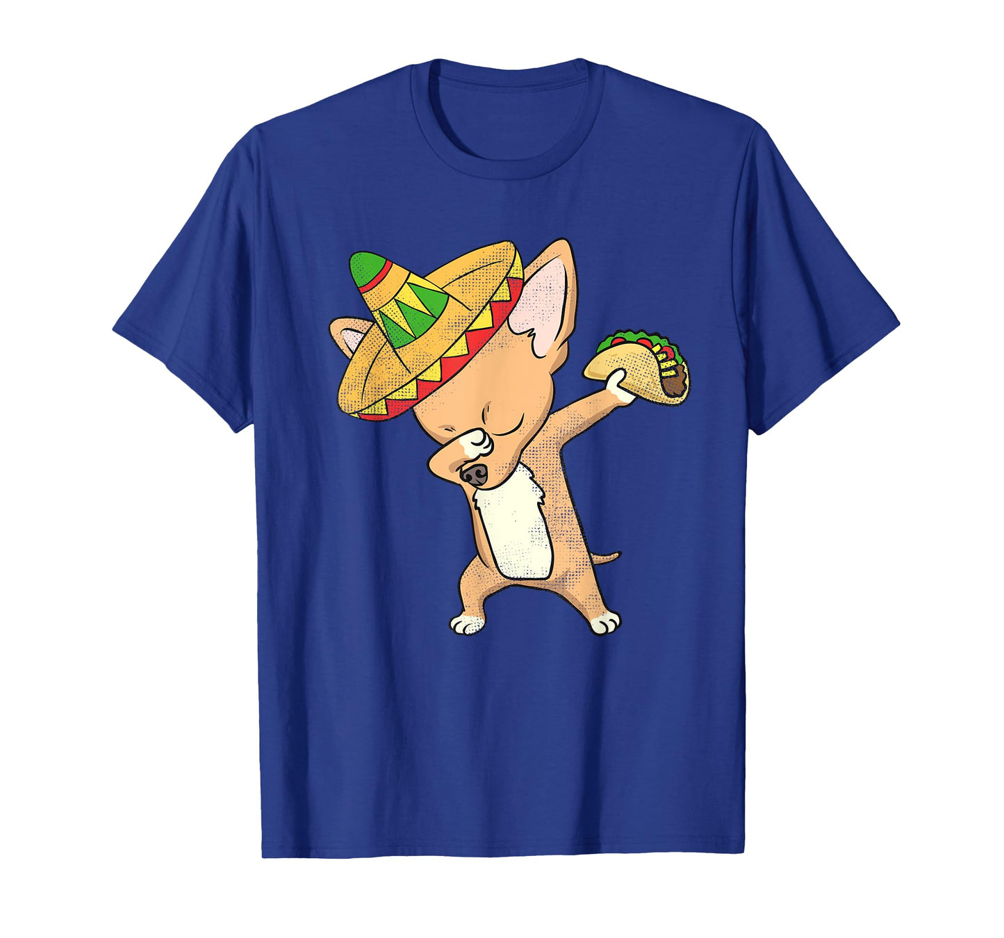 Funny Mexican Chihuahua Dog Taco Shirt Dabbing Cinco De Mayo T-Shirt for Men Women Kids