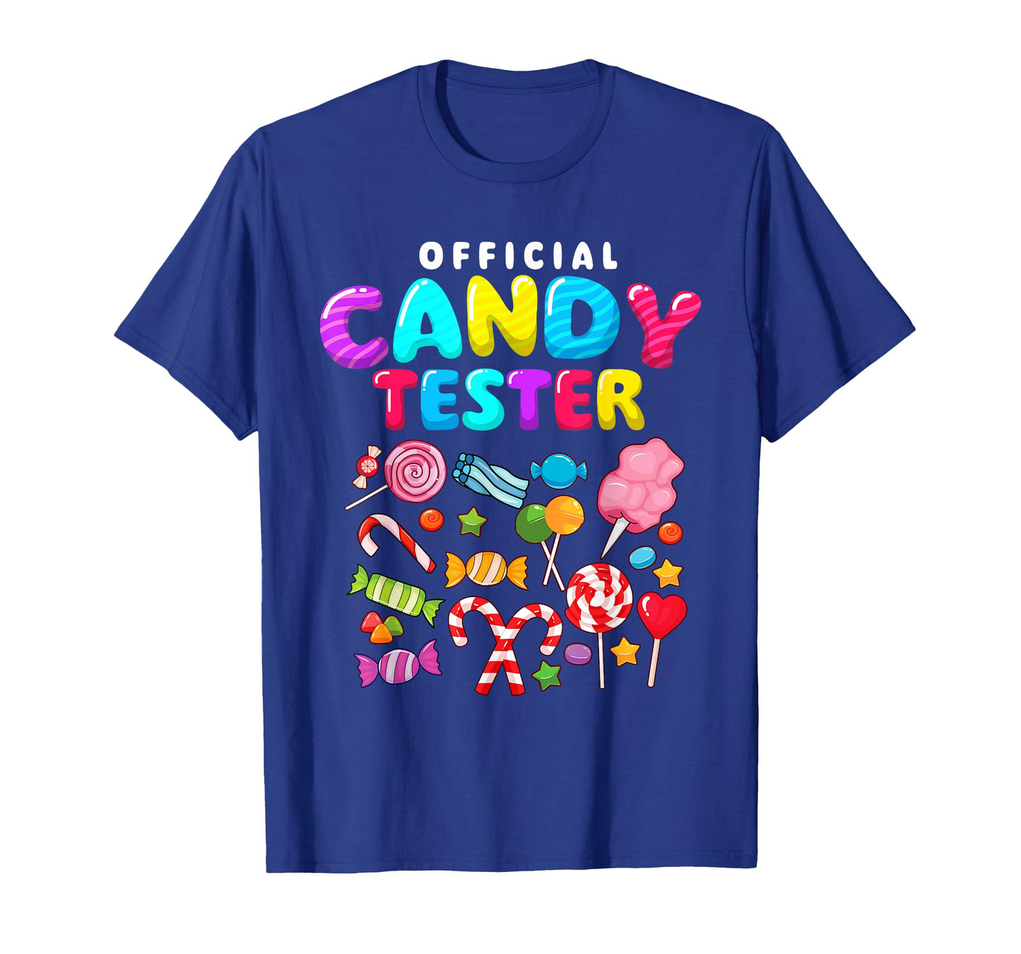 Official Candy Tester - Lollipop Candy Lovers Sweets T-Shirt