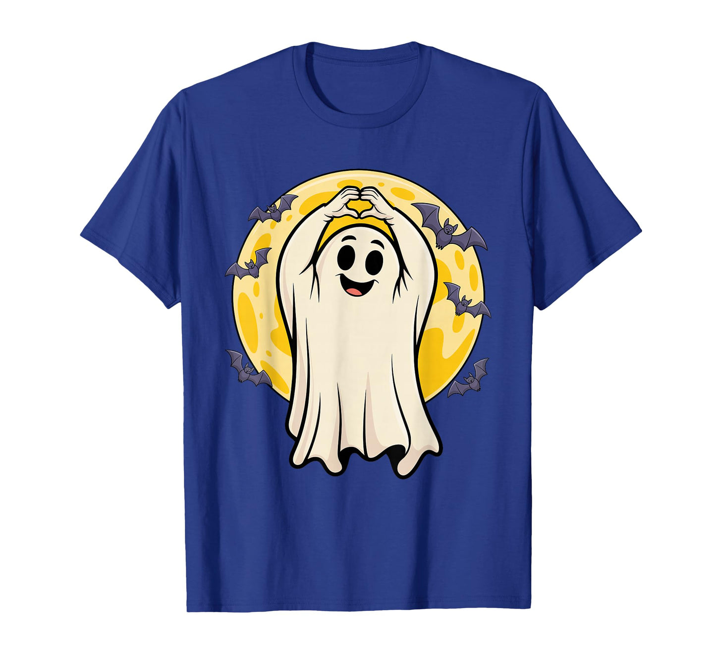 Halloween Shirts Cool Teen Boys Kids Men Halloween Boo Heart T-Shirt