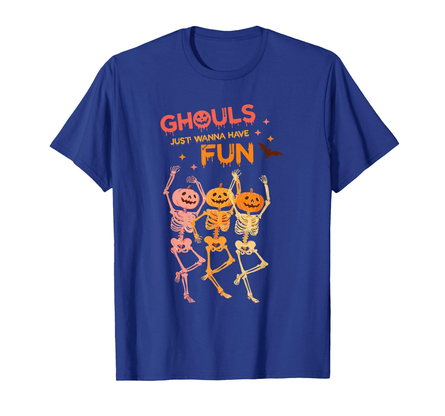 Ghouls Just Wanna Have Fun Halloween Party Dancing Skeleton T-Shirt