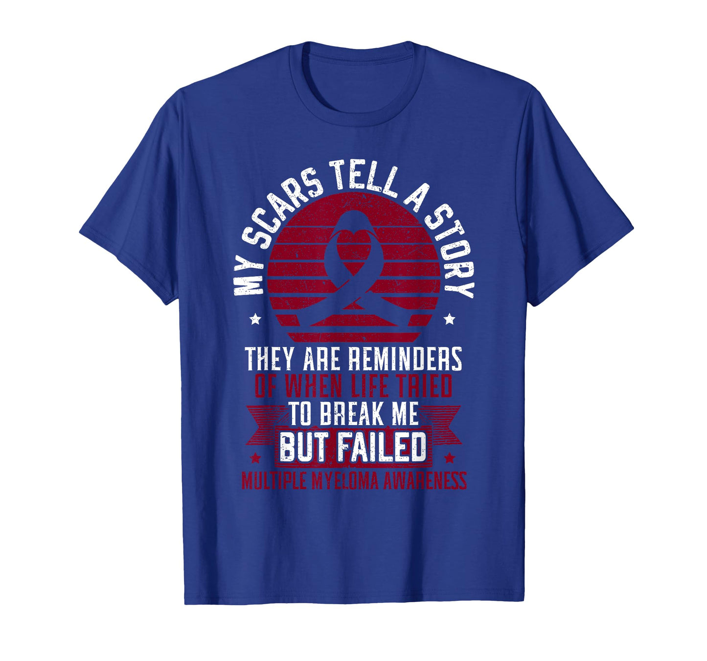 Multiple Myeloma Warrior Myeloma Cancer Awareness T-Shirt