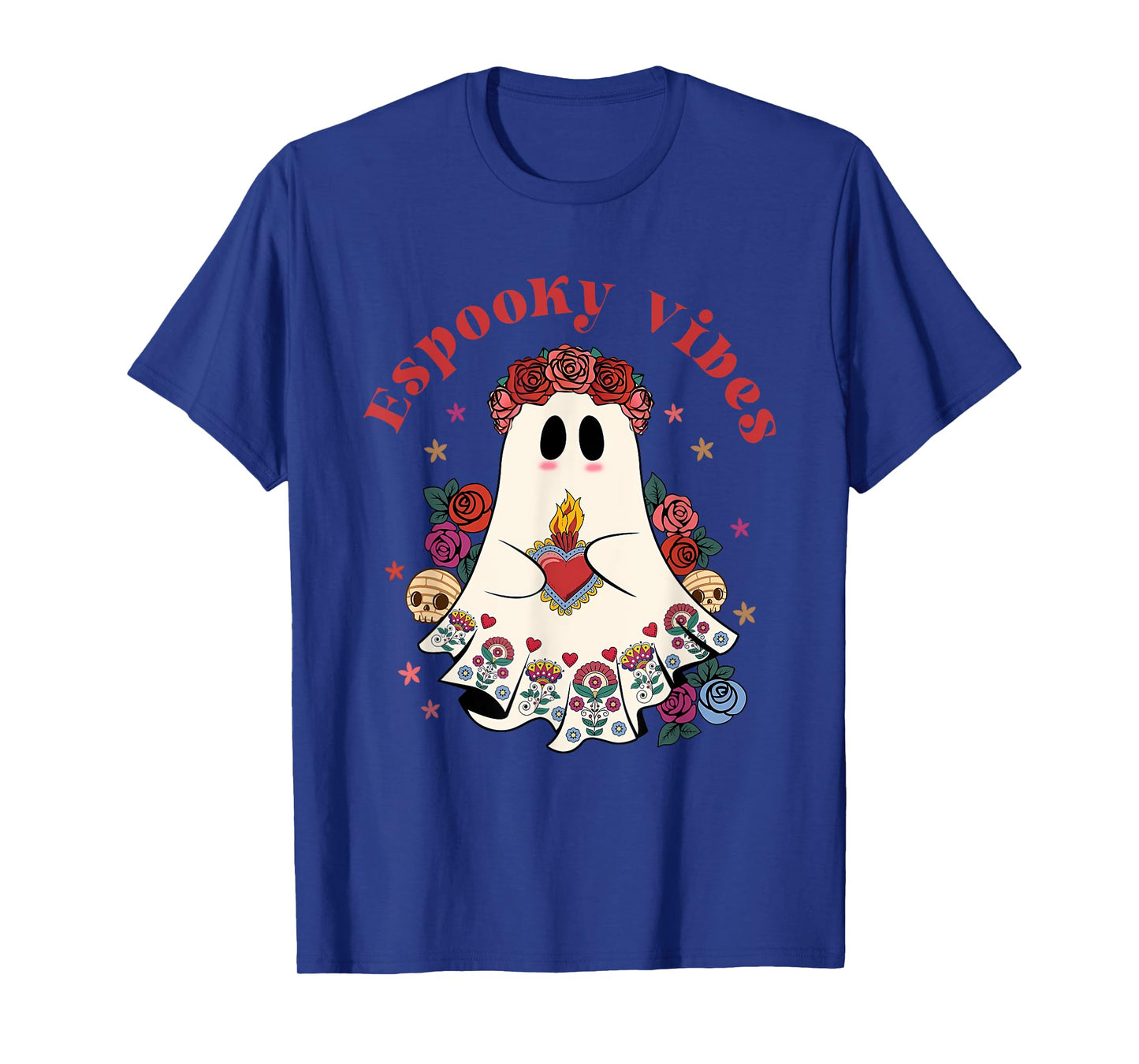 Espooky Vibes Maestra Halloween Spanish Spooky Season T-Shirt