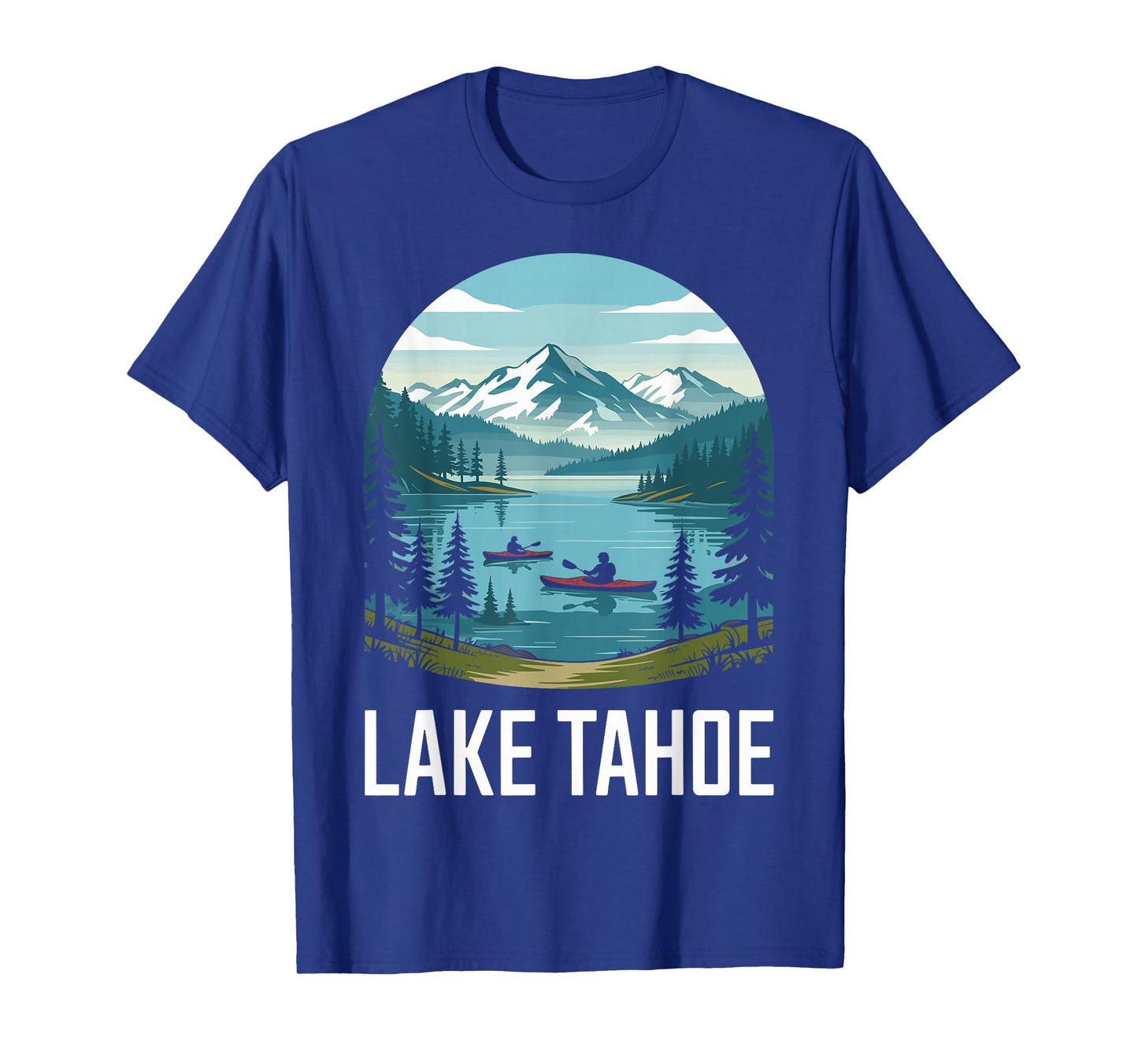 Lake Tahoe California Mountain Lake Adventure Graphic T-Shirt