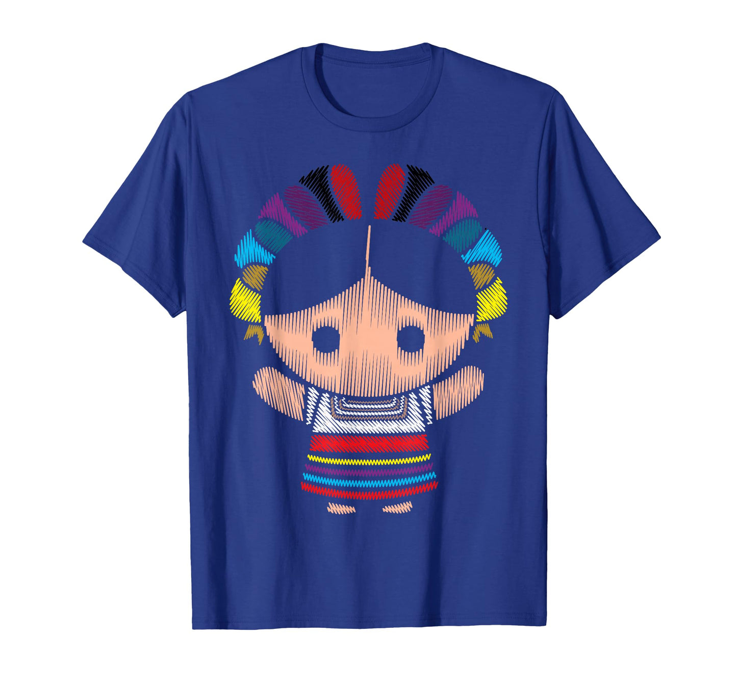 Handmade Mexican Doll, Lele Otomi Doll Mexico Querétaro T-Shirt