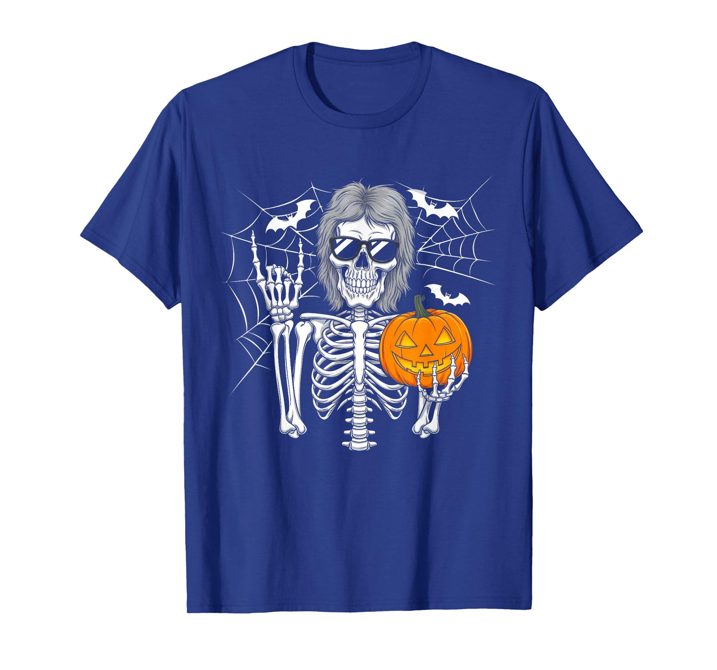 Spooky Bigfoot Jack O Lantern Skeleton Halloween Fun T-Shirt