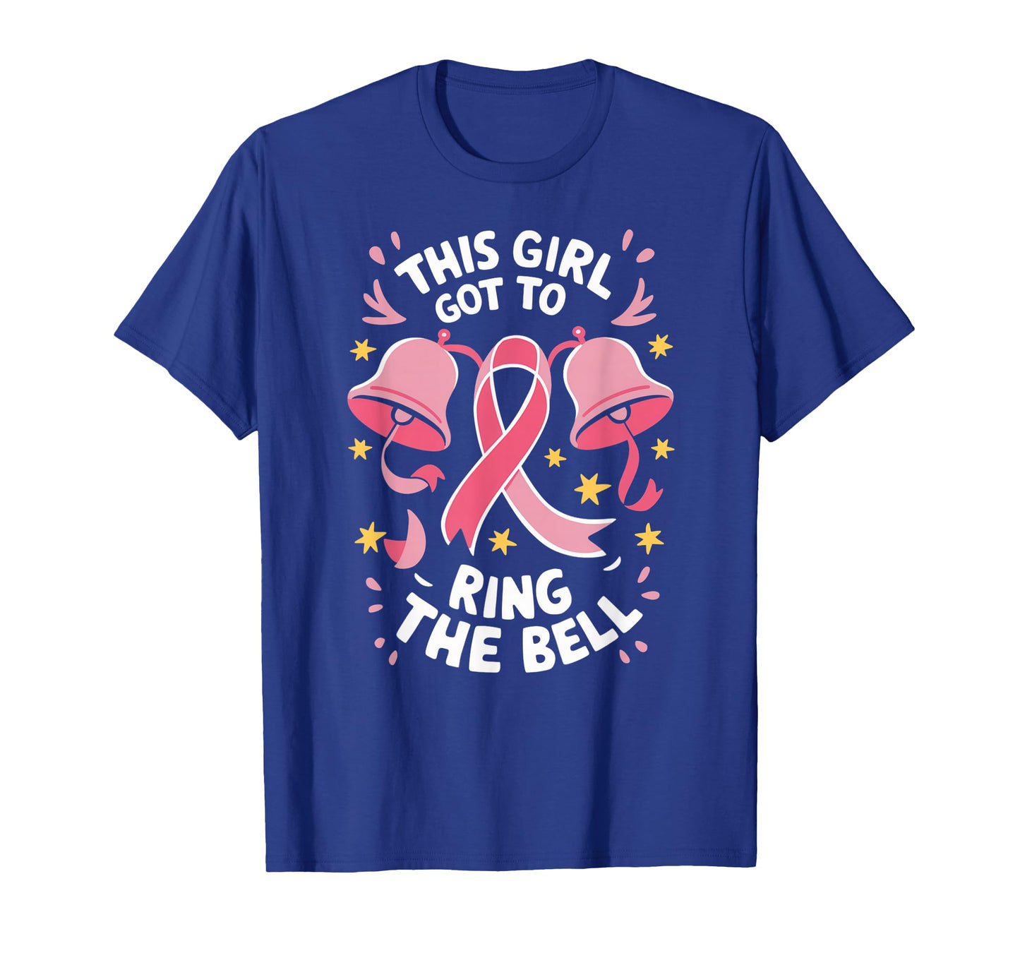 Pink Breast Cancer Survivor This Girl Got to Ring the Bell T-Shirt