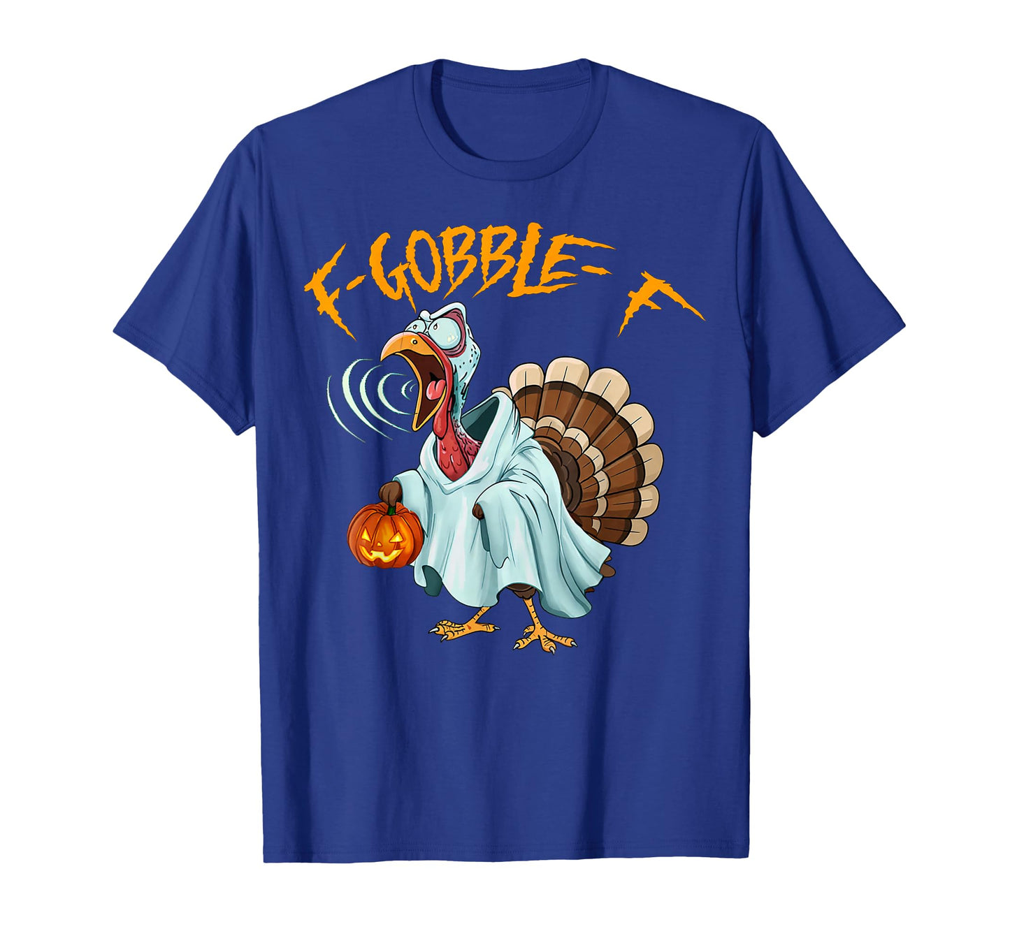 F-Gobble-F Funny Thanksgiving Turkey Halloween Humor T-Shirt