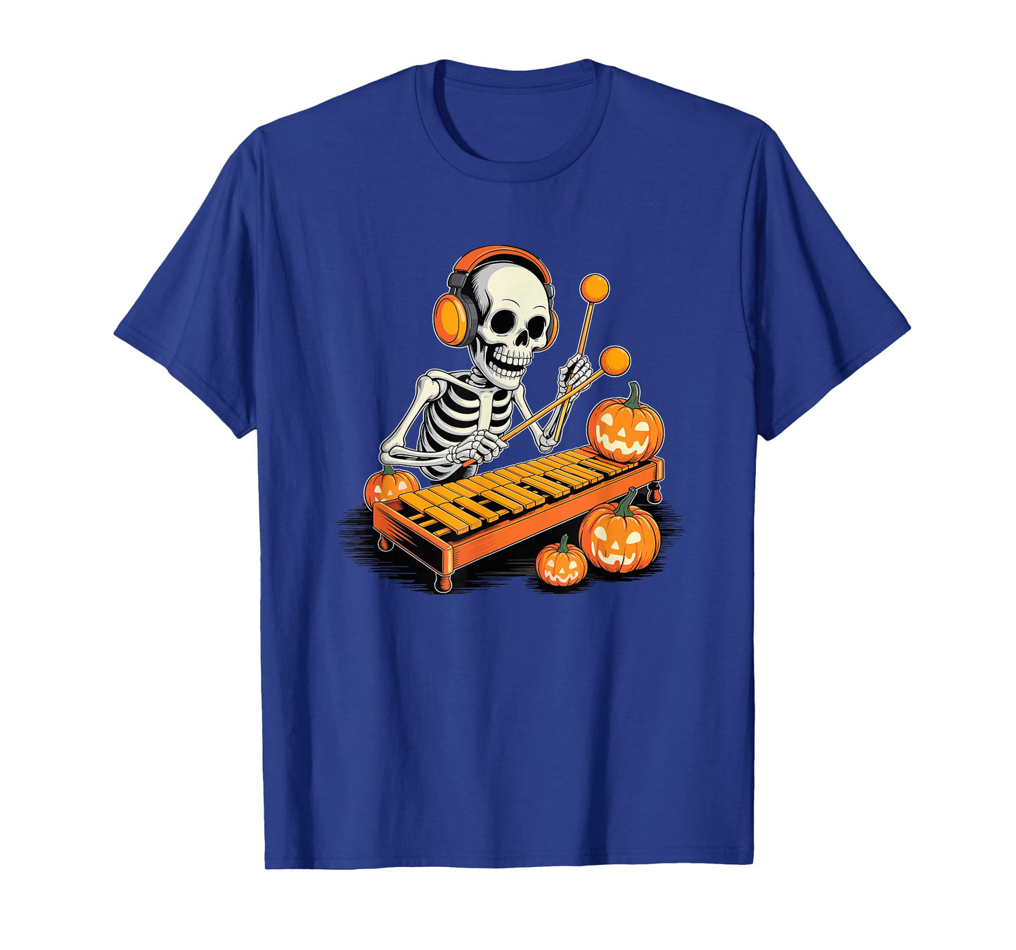 Halloween Skeleton Vibraphone Vibraphonist T-Shirt