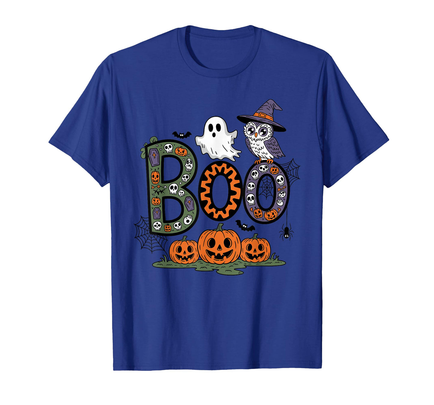 Spooky Season Boo Crew Funny Halloween for Family Matching T-Shirt