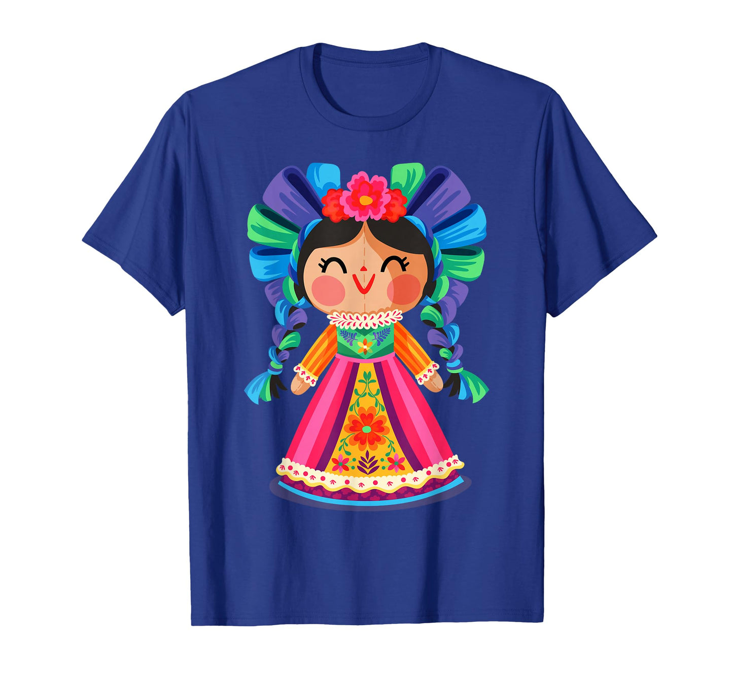 Muñeca María Lele Tradicional Mexicana Otomi Típica T-Shirt