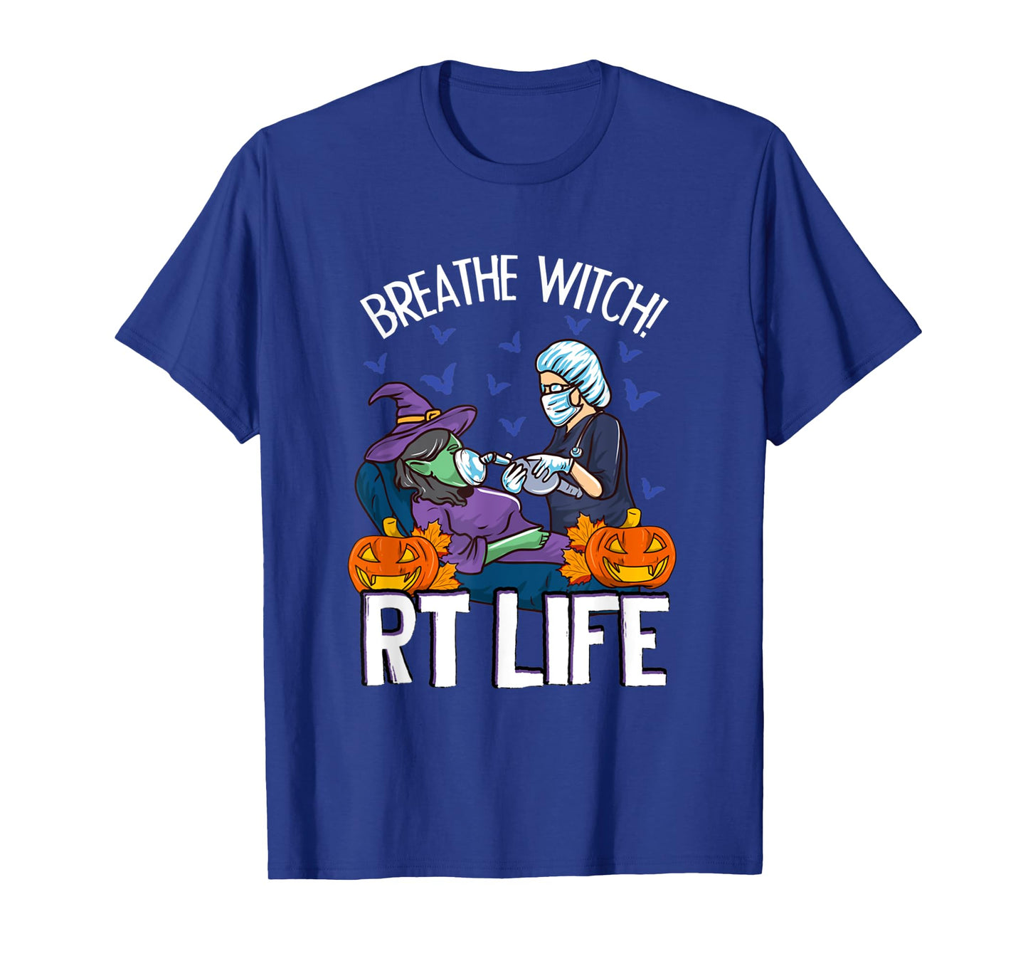 Respiratory Therapist Halloween Breathe Witch RT Lifes T-Shirt