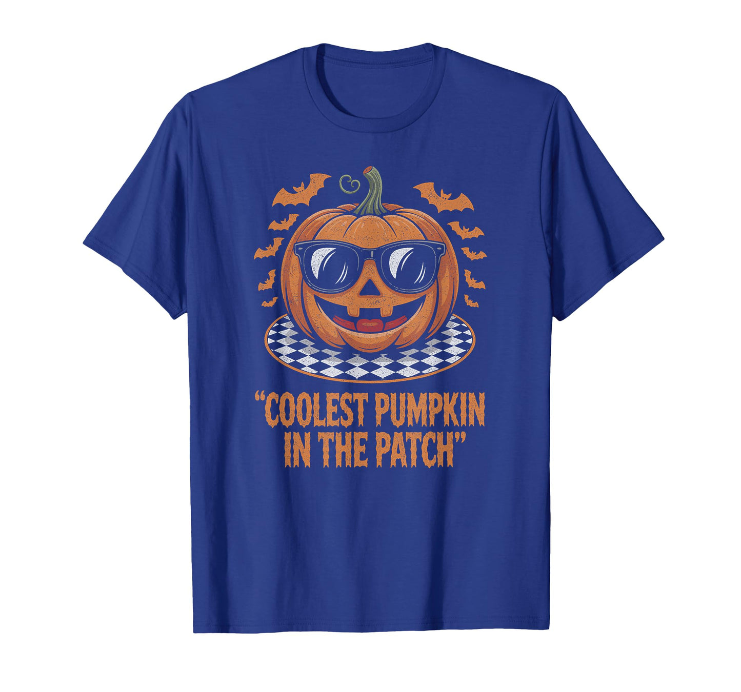 Coolest Pumpkin in The Patch Halloween Boys Girls Kids T-Shirt