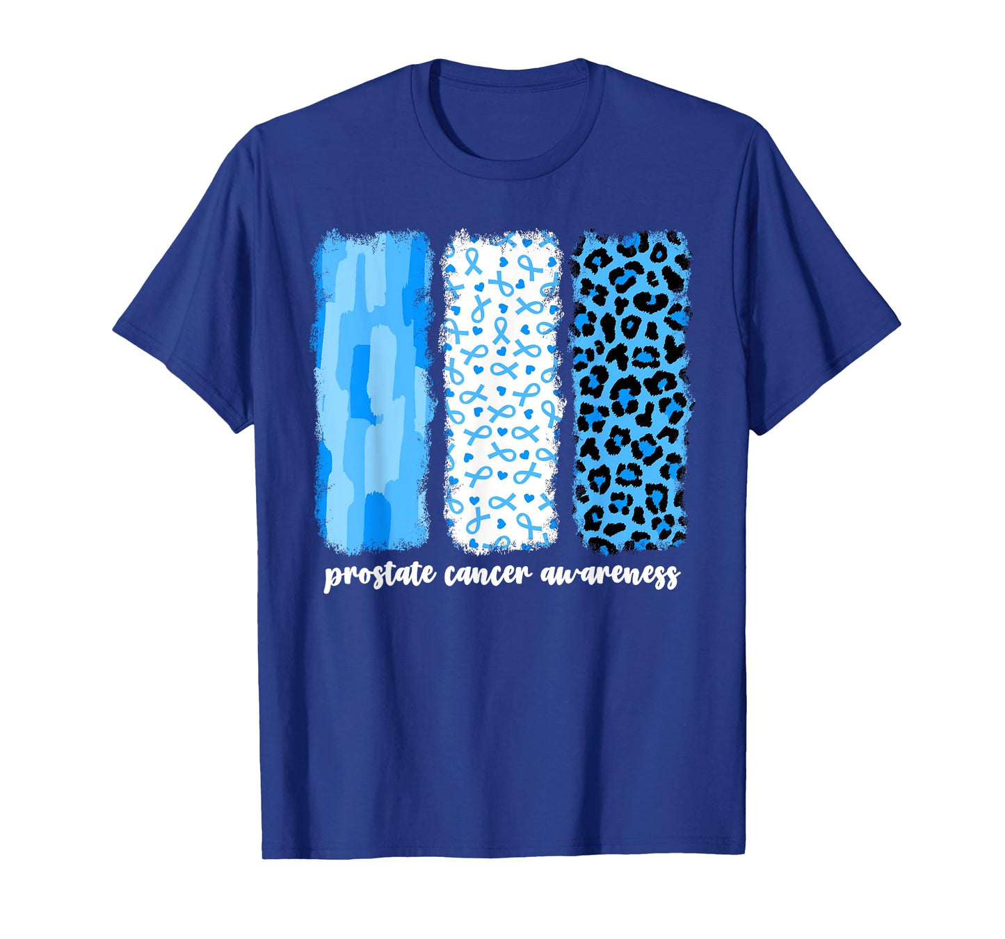 Prostate Cancer Awareness Month Women Support Light Blue T-Shirt