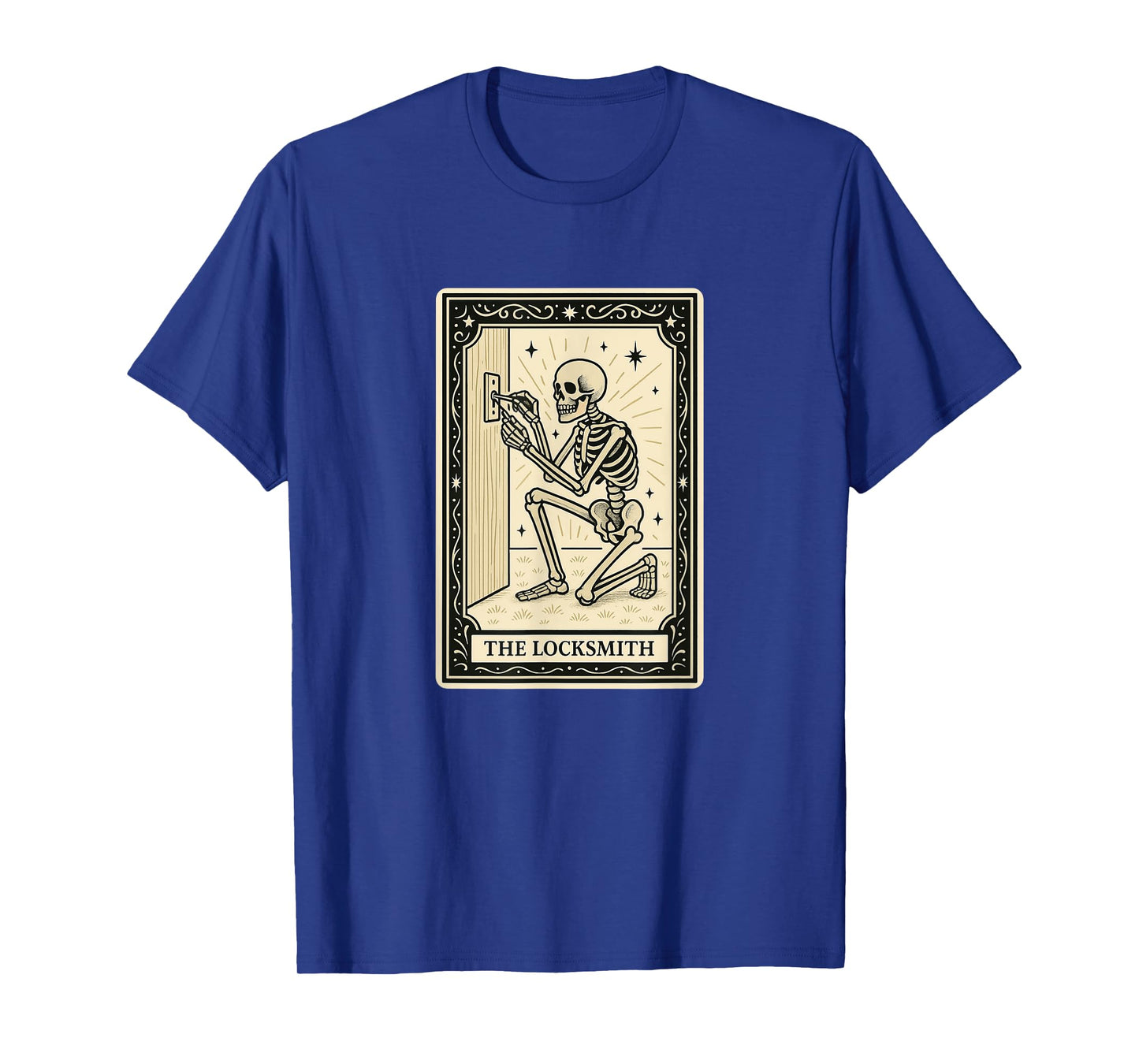 The Locksmith Tarot Card - Halloween Spooky Gothic Witchy T-Shirt
