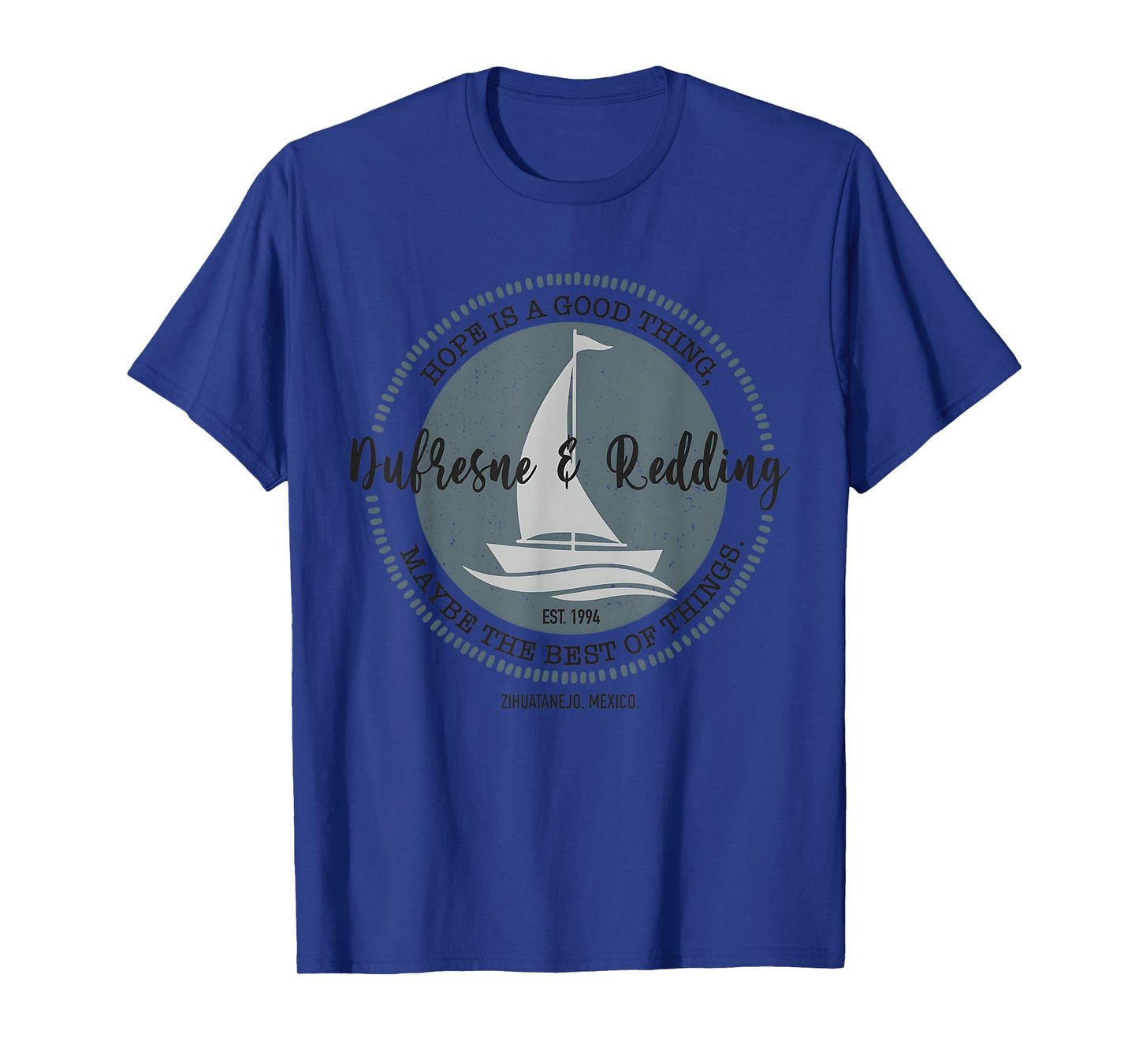 Redding And Fishing Dufresne Vintage Zihuatanejo Mexico T-Shirt