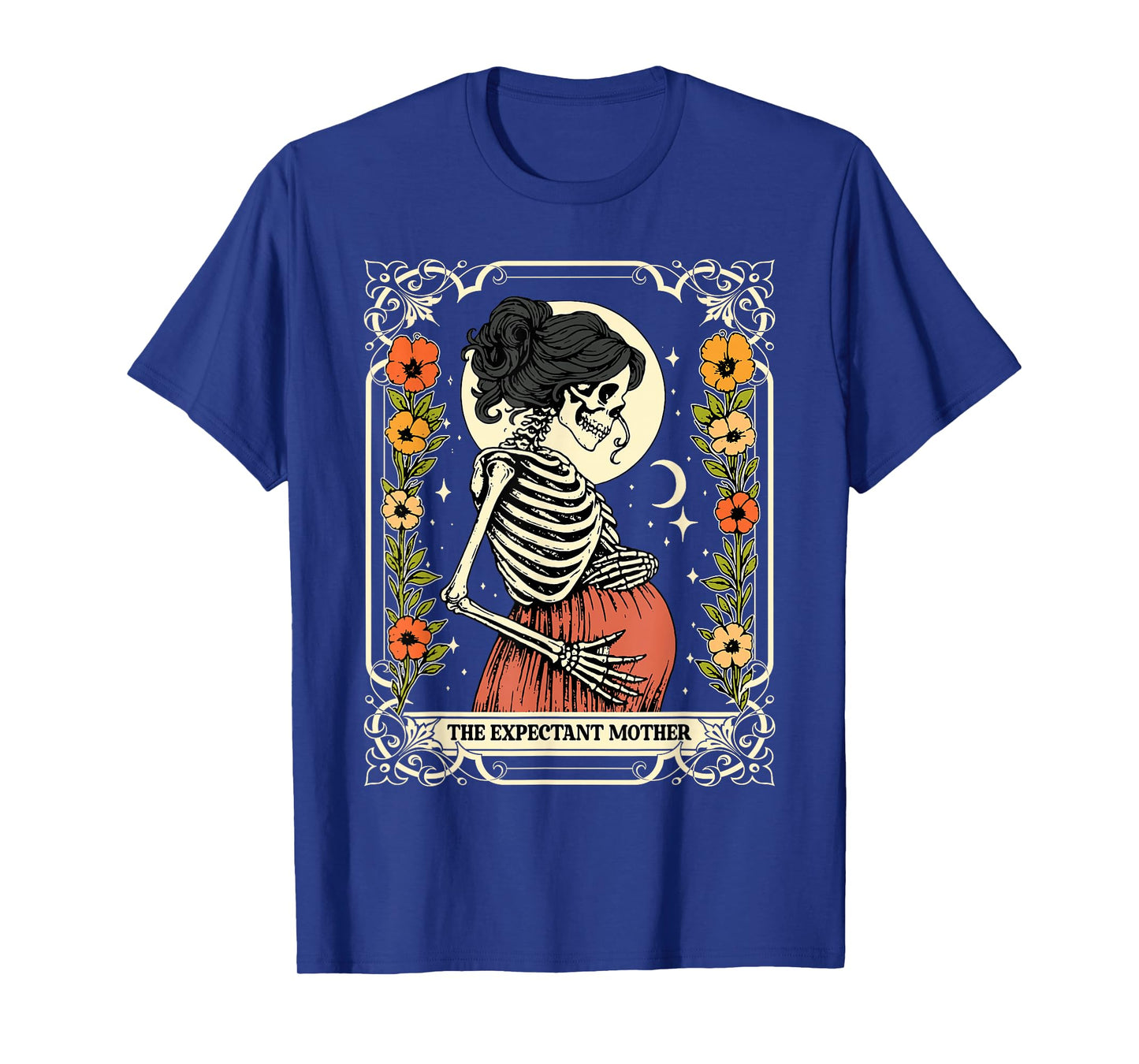 The Expectant Mother Halloween Pregnancy Pregnant Spooky Mom T-Shirt