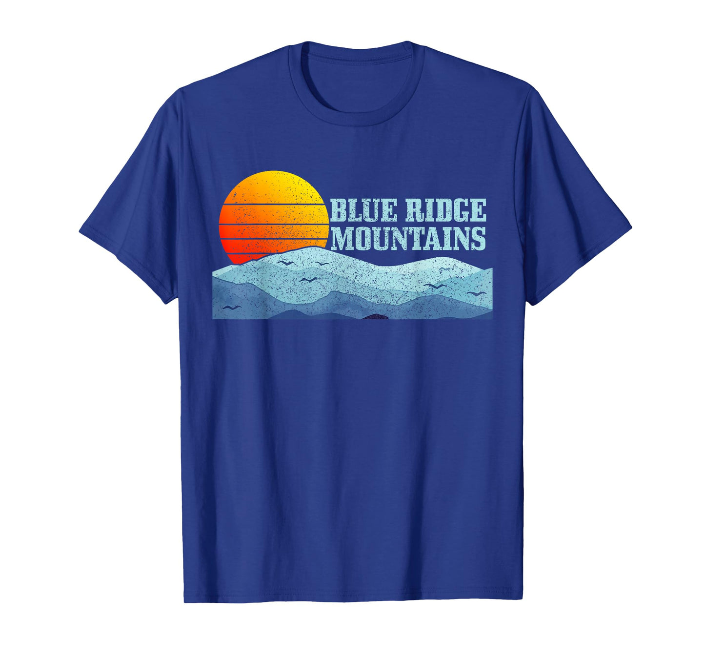 Blue Ridge Mountains Vintage Hiking Camping Gift T-Shirt