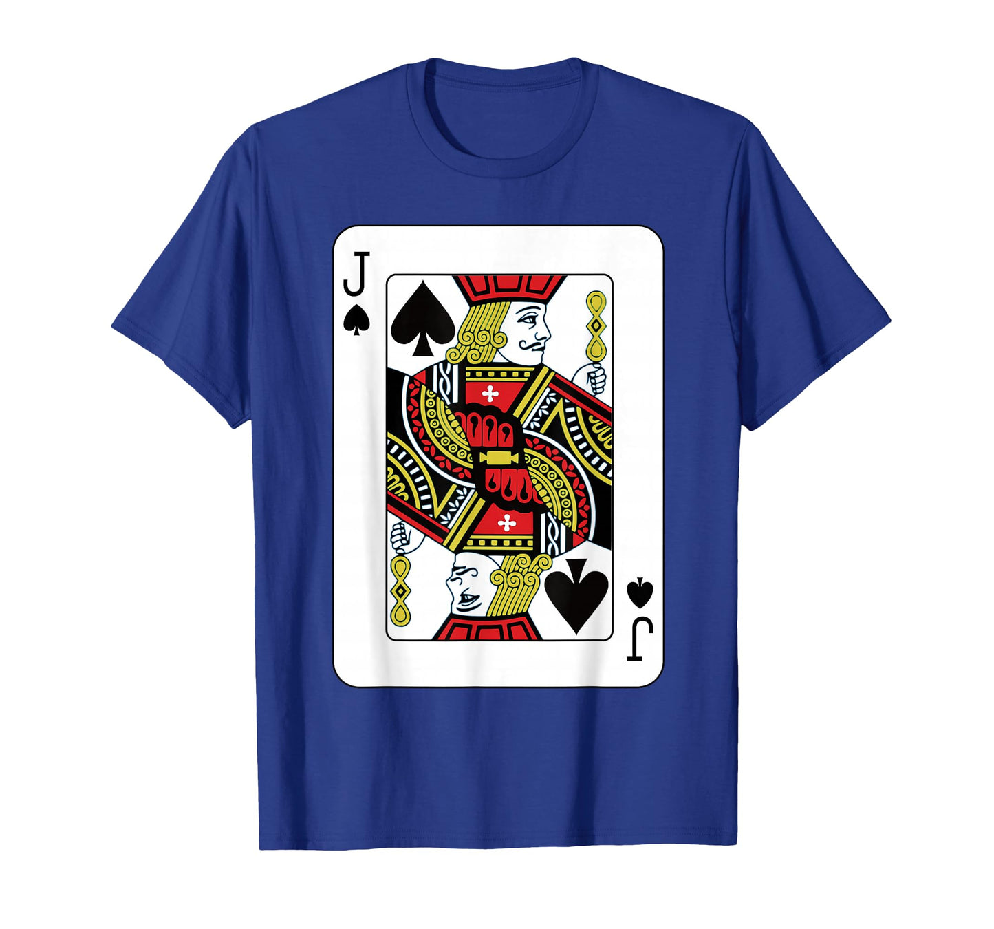Jack Of The Spades Playing Card Poker T-Shirt