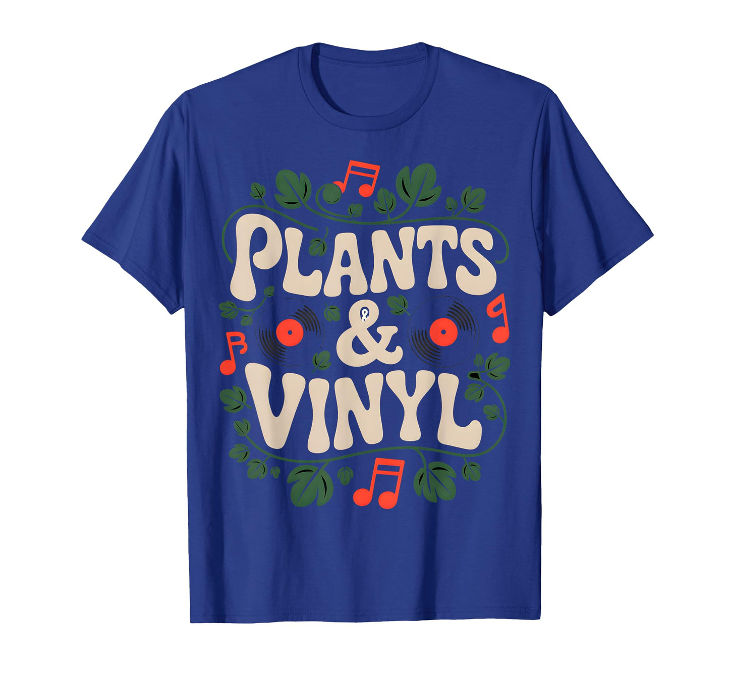Plants Vinyl Music T-Shirt