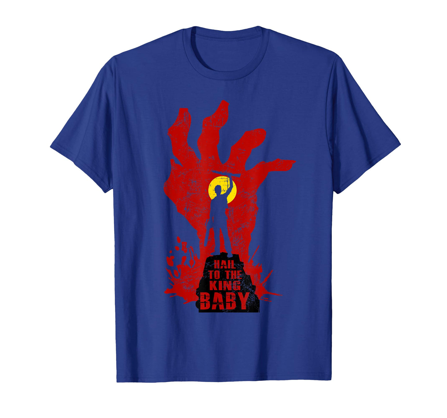 Hails To Graphic Halloween Funny Outfits Horror Movies Kings T-Shirt