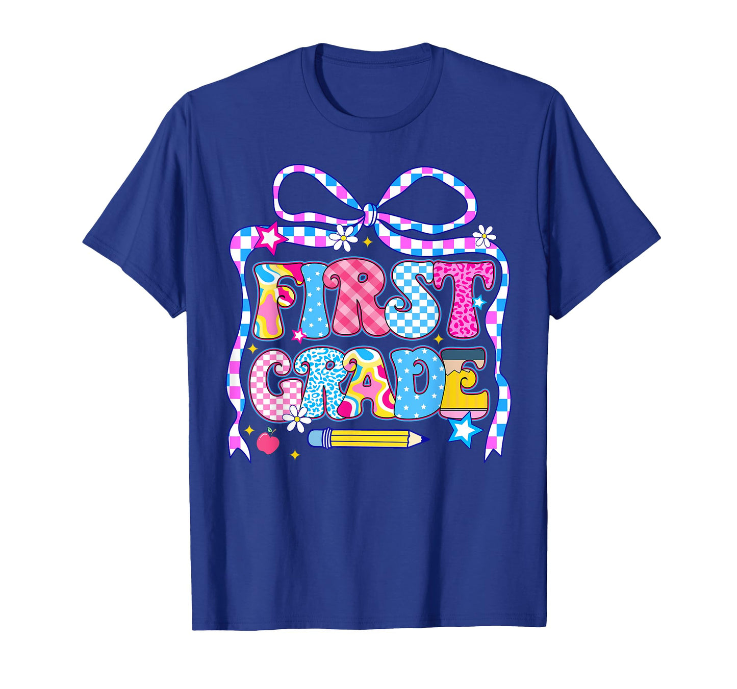 Cute First Grade Teacher 1st Grade Boys Girls Back to School T-Shirt