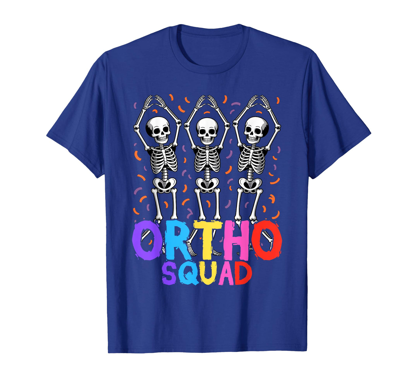 Skeleton Ortho Squad Orthopedic Nurse RN Halloween Costume T-Shirt