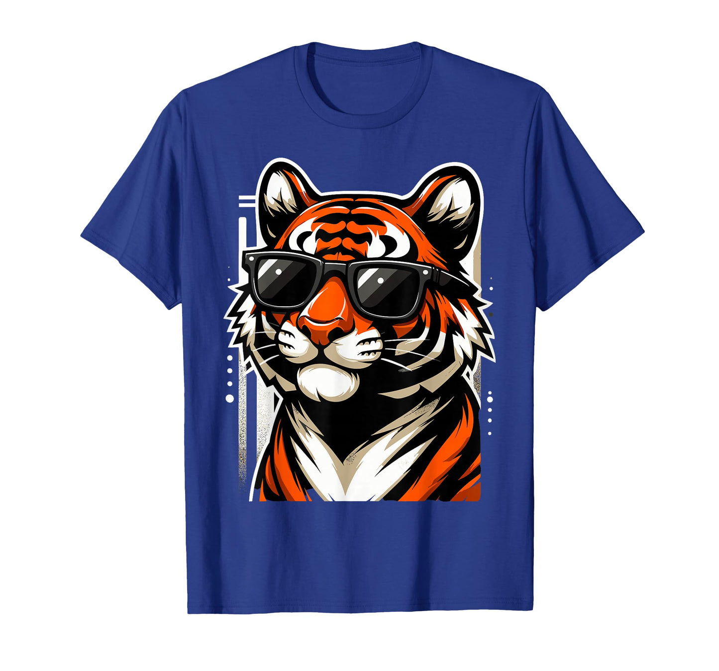 Funny Tiger with Sunglasses Wildcat Tiger T-Shirt