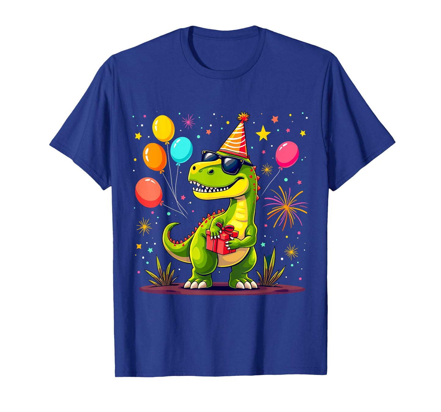 T-Rex Birthday Party Dinosaur T-Shirt
