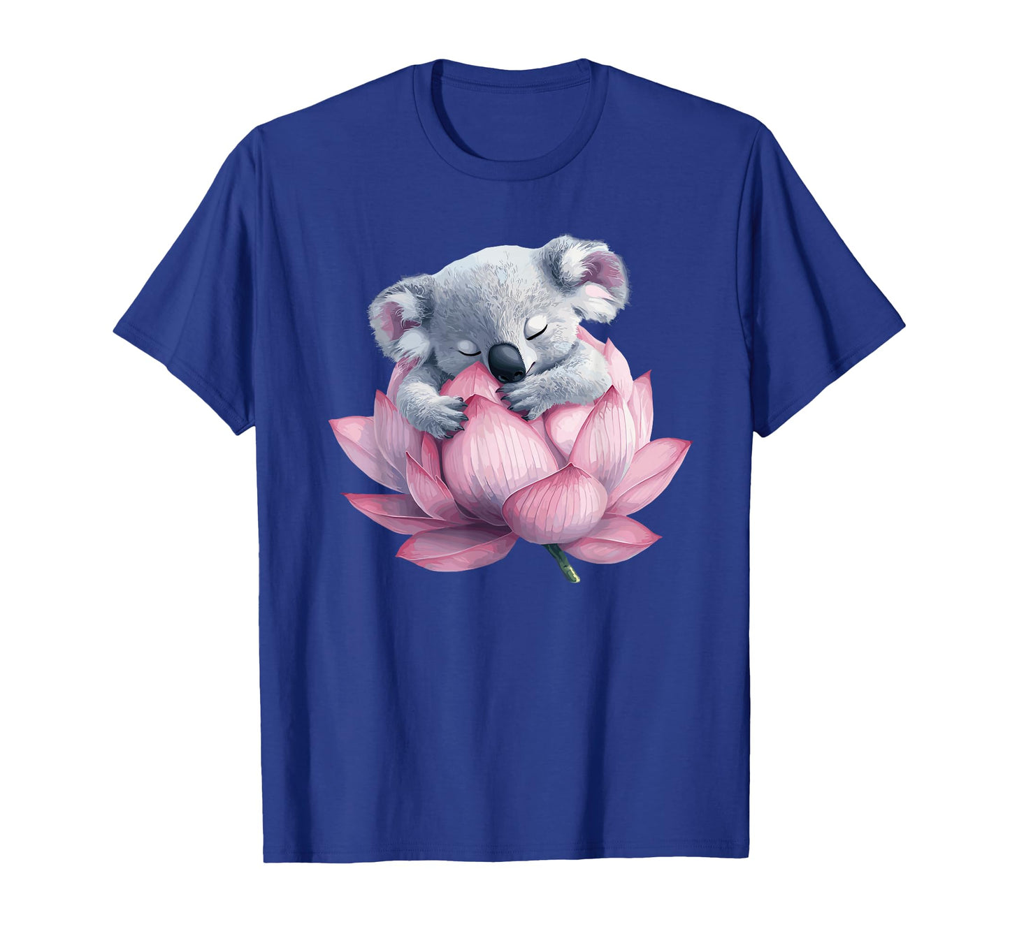Adorable Koala Hugging Lotus Flower Dream T-Shirt