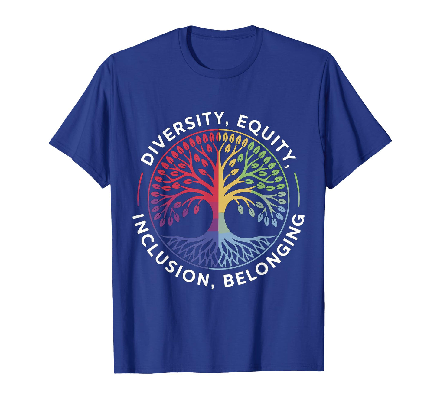 Diversity Equity Inclusion Belonging Hope Peace Teacher T-Shirt