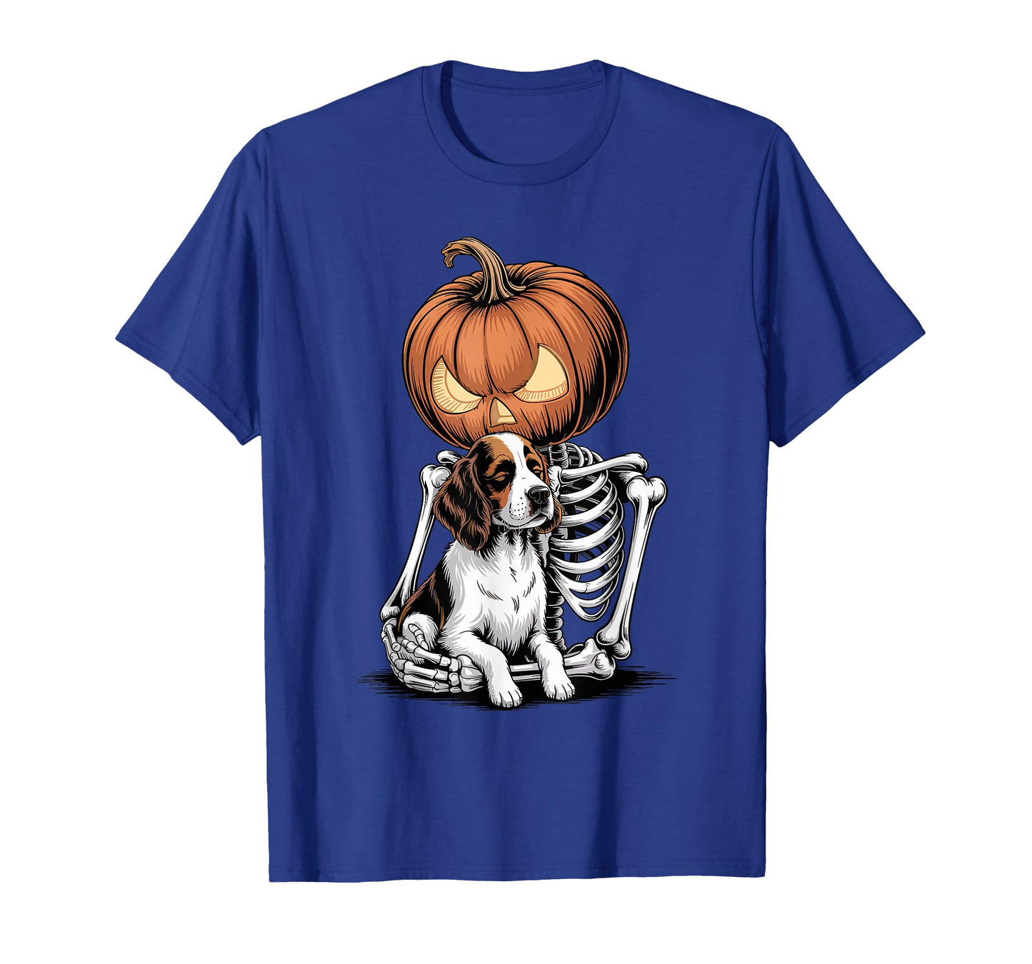 Halloween Skeleton English Springer Spaniel T-Shirt