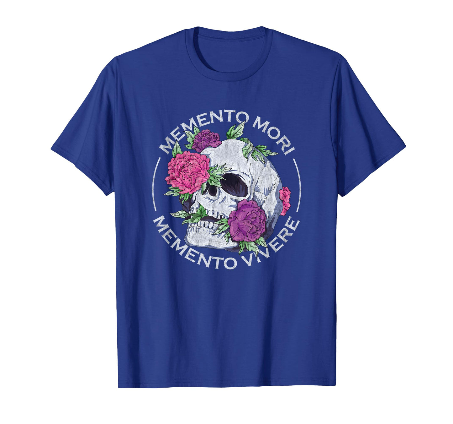 Memento Mori Memento Vivere Latin Stoic Saying T-Shirt