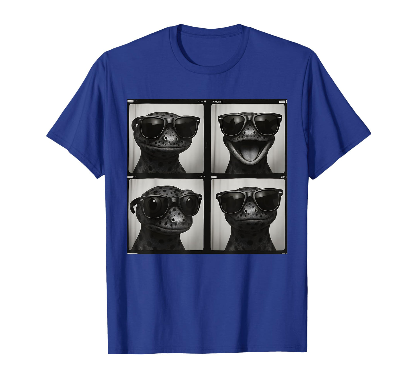 Newt Salamander Cool Sunglasses Portraits T-Shirt