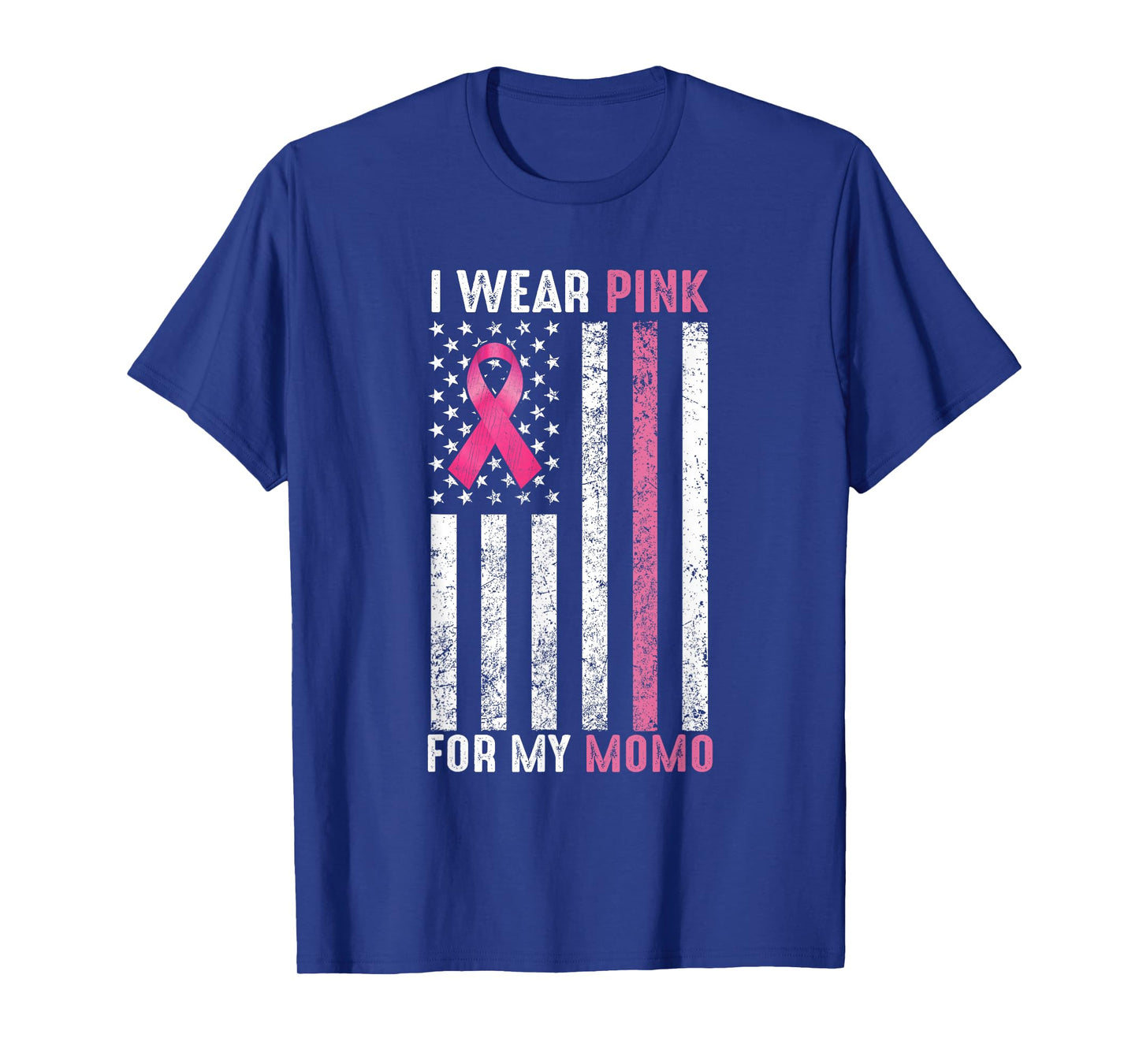 I Wear Pink For My Momo Pink Breast Cancer Awareness Month T-Shirt