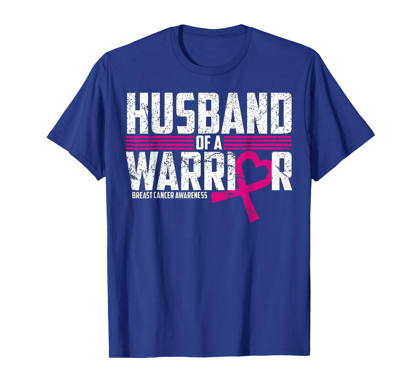 Breast Cancer Awareness Husband of Warrior Pink T-Shirt