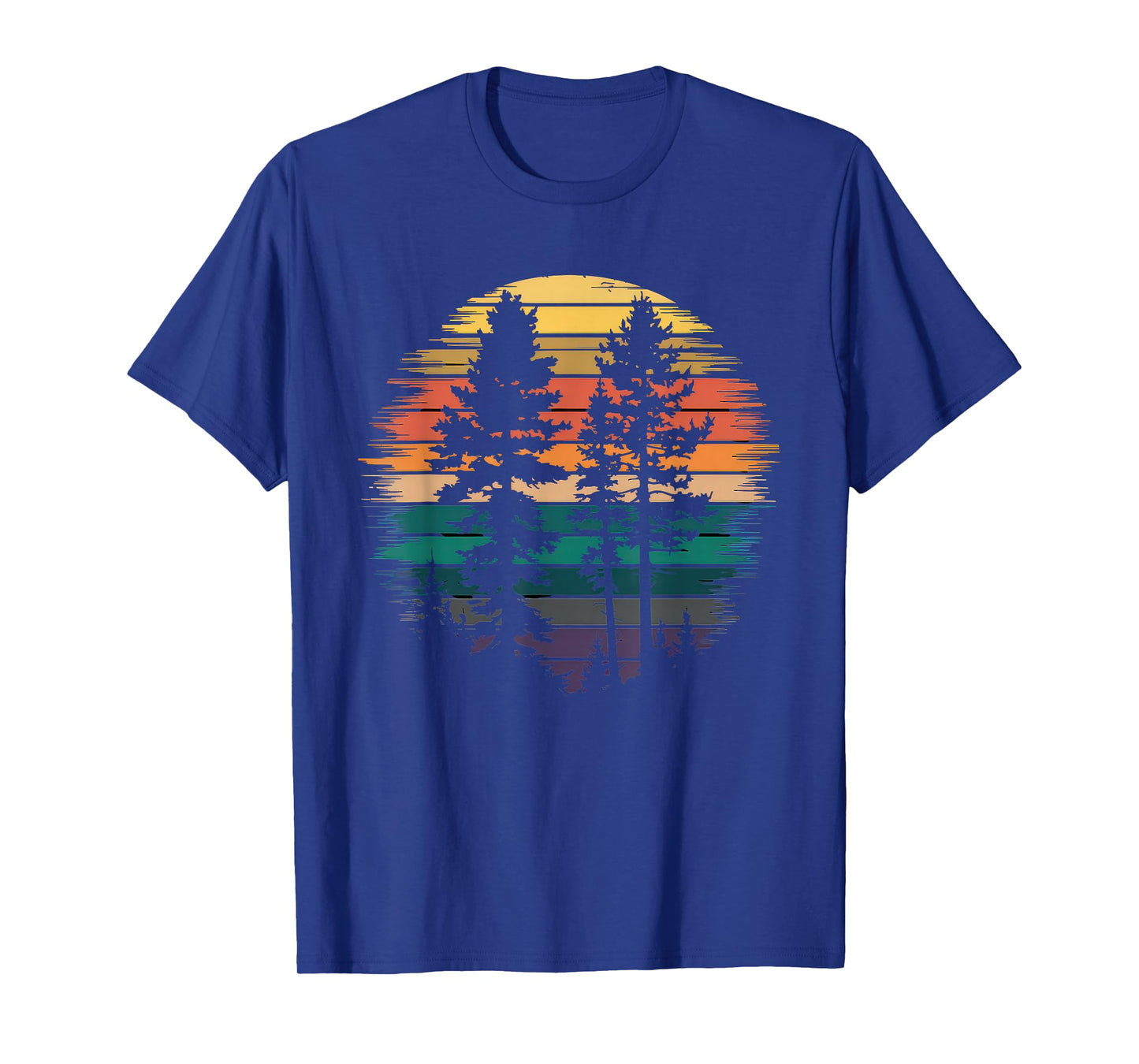 Trees Tshirt Wildlife Nature Vintage Forest Woods Outdoor T-Shirt