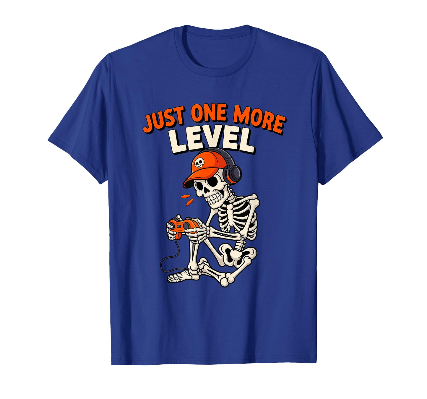 Funny Video Game Halloween Skeleton Gamer Costume Men Boys T-Shirt