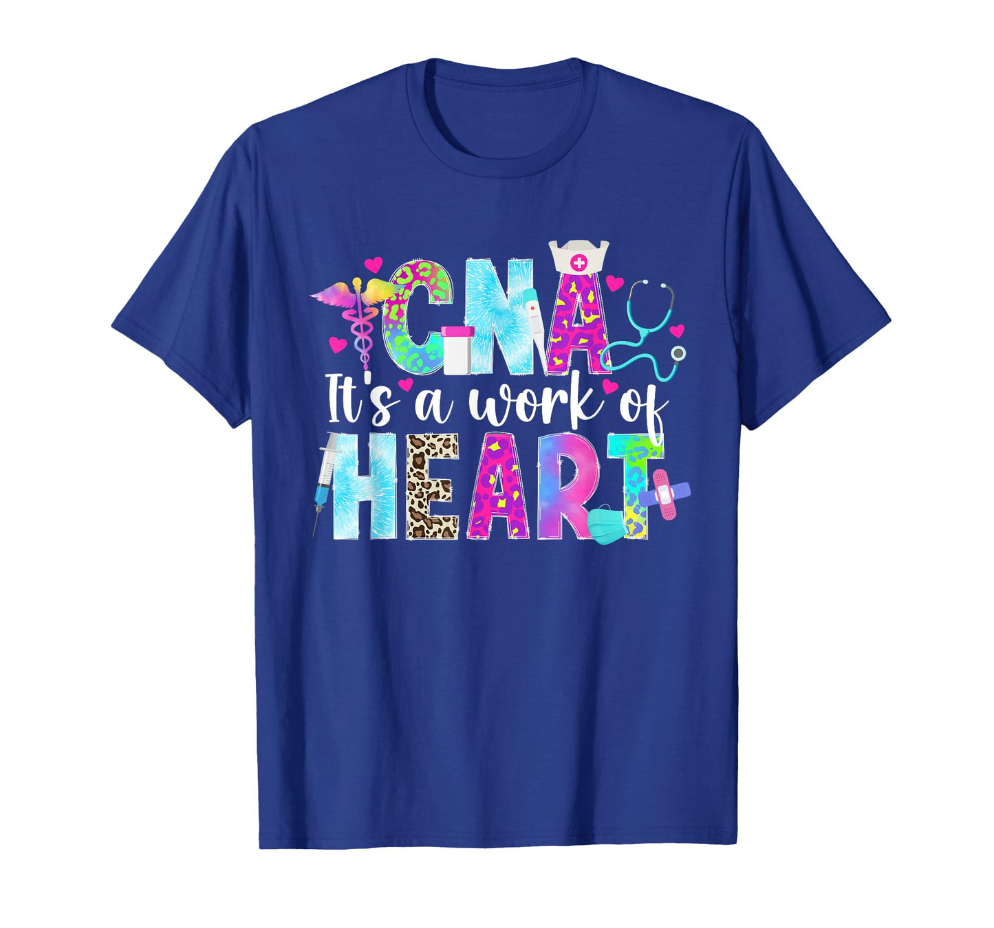 CNA Work Of Heart Certified Nursing Assistant CNA Nurse T-Shirt