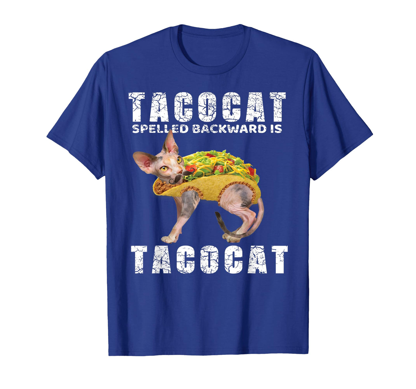 Mexican Food Shirt Tacocat Spelled Backward Is Tacocat Tees Men Women Kids T-Shirt