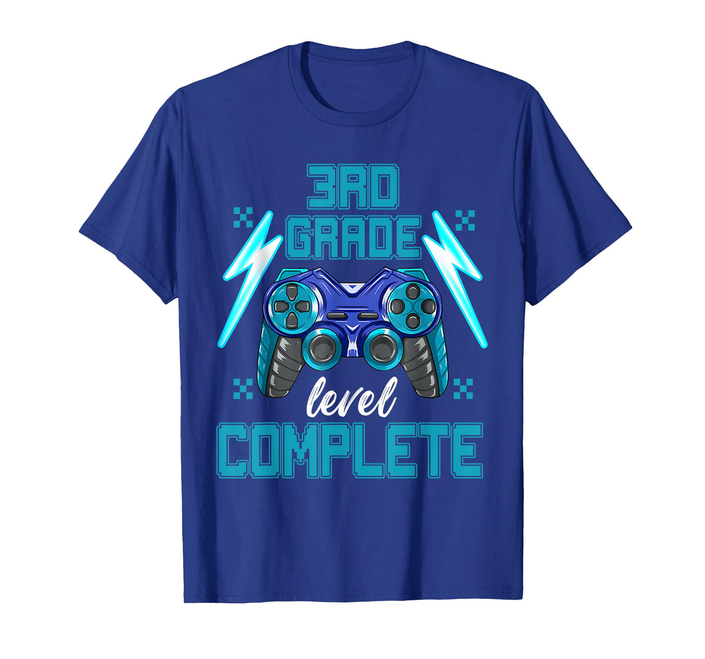 3rd Grade Level Complete Video Game Last Day Of School Boys T-Shirt