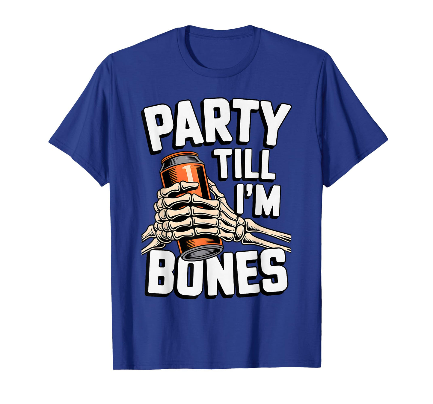 Funny Halloween Costume Tee Spooky Skeleton Dark Humor T-Shirt