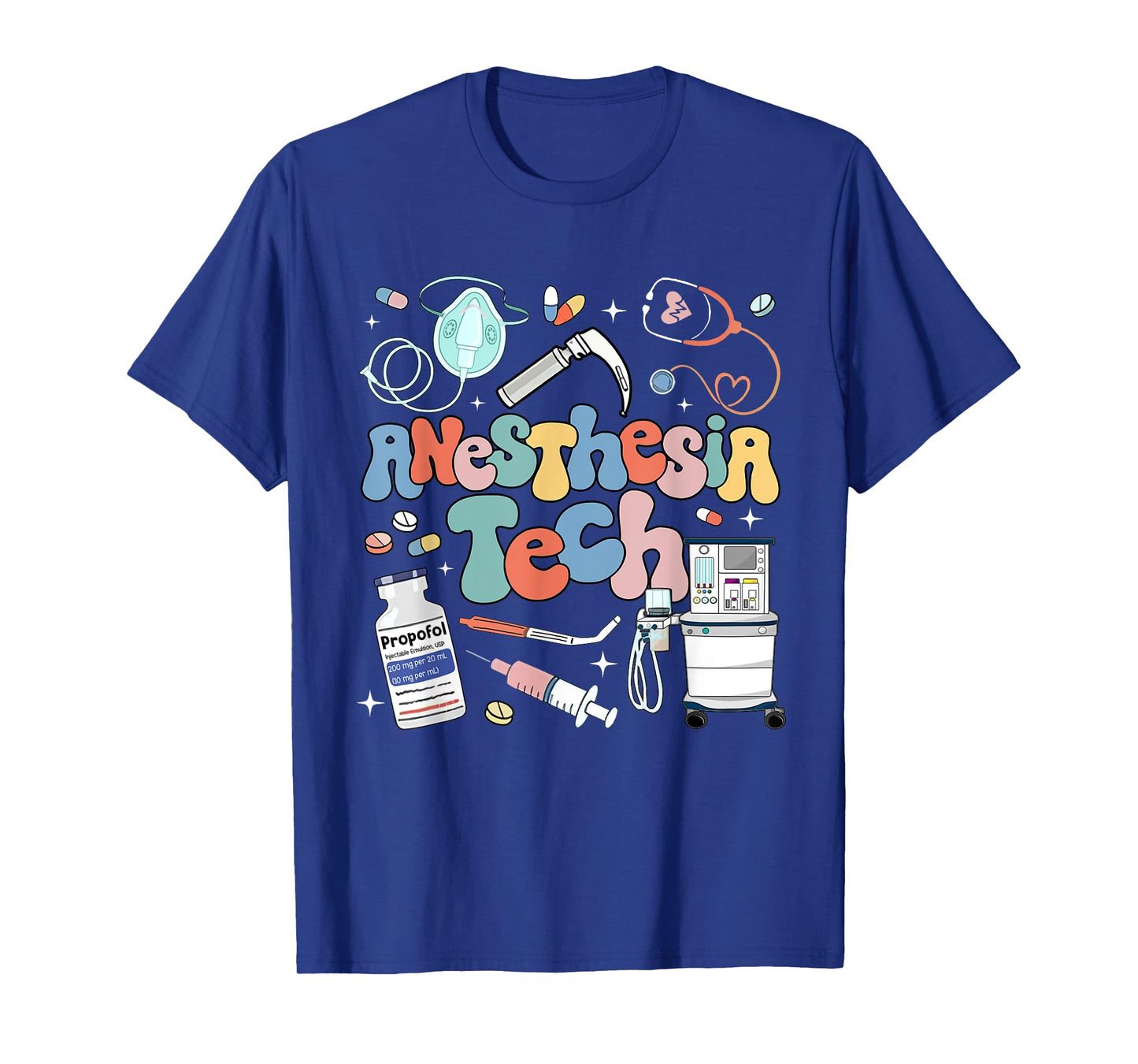Anesthesiology Anesthesia Tech CRNA Operating Room Nurse T-Shirt